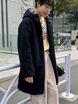 NOLLY’S【TAION】別注ボア×ダウンフードコー ◇【WEB限定】【TAION/タイオン】別注ボア×ダウンフードコート